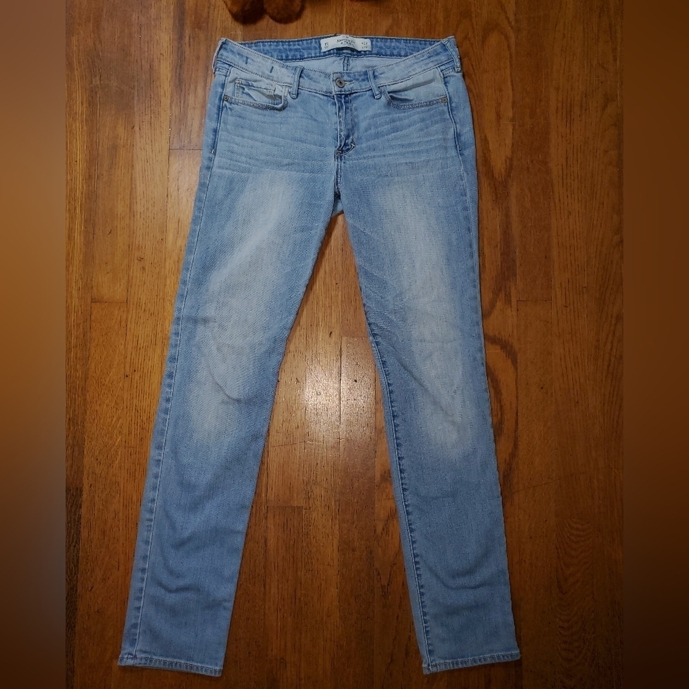 Abercrombie & Fitch Light Blue Skinny Jeans